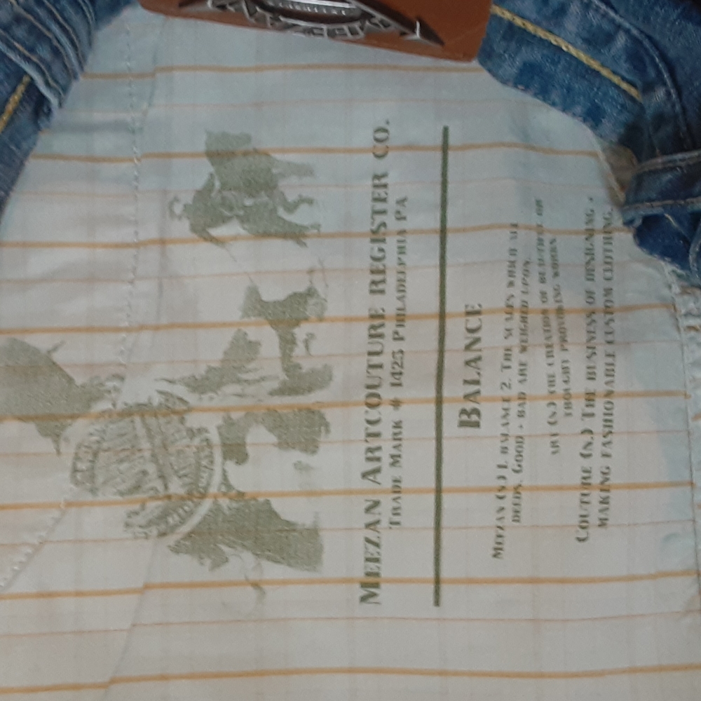 MEEZAN ARTCOUTURE RELAX JEANS, SIZE 42 - Picture 6 of 16